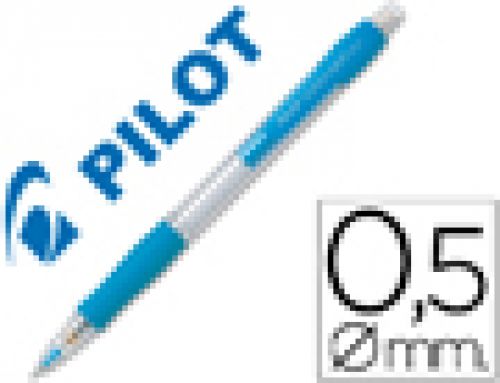 Lapiseira pilot super grip celeste 0,5 mm com grip , Pilot , 38063 , 4902505154348